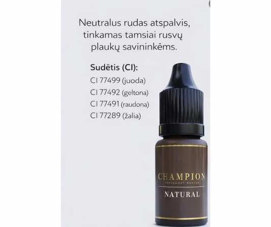 Champion pigmentas Natural 10ml