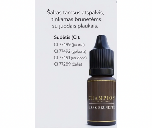 Champion pigmentas Dark Brunette 10ml