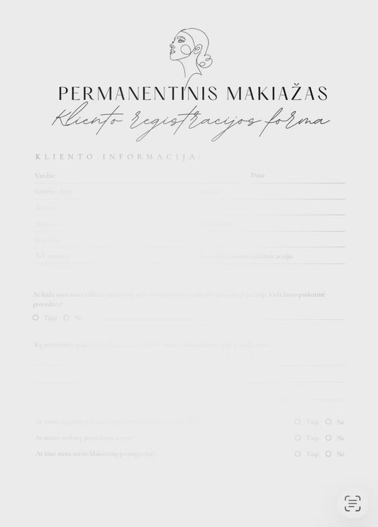 PMU kliento registracijos forma  (14psl)