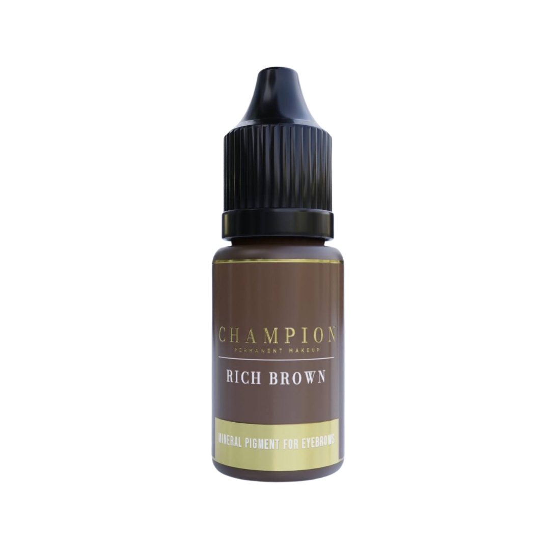 Champion pigmentas Rich Brown